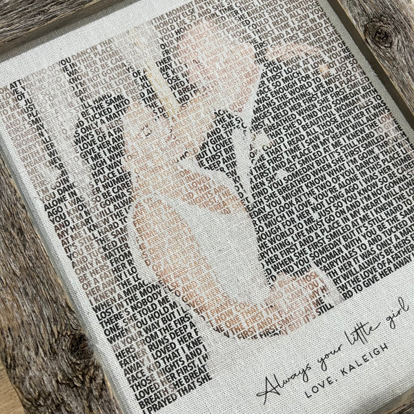 Father Daughter Dance - Song Lyrics to Wedding Portrait